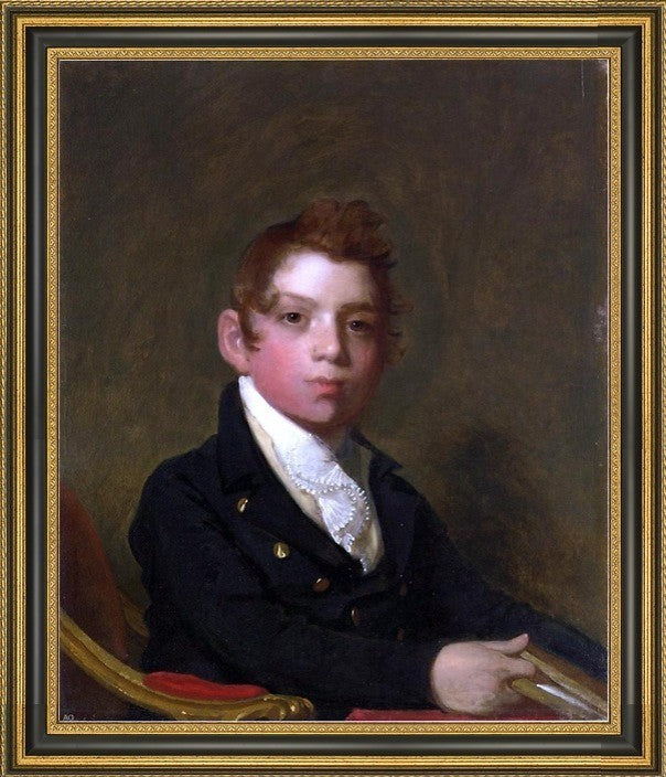 Gilbert Stuart David Urquhart Framed Premium Canvas Print, 20"x25"