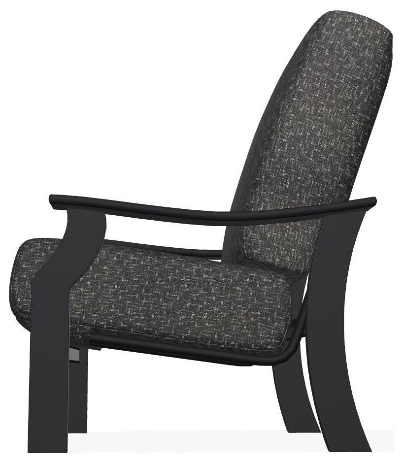 St. Catherine Deep Seat Outdoor Armchair, Hither Char/Black