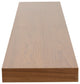Barney Floating Shelf, Wenge, American Walnut, 75"