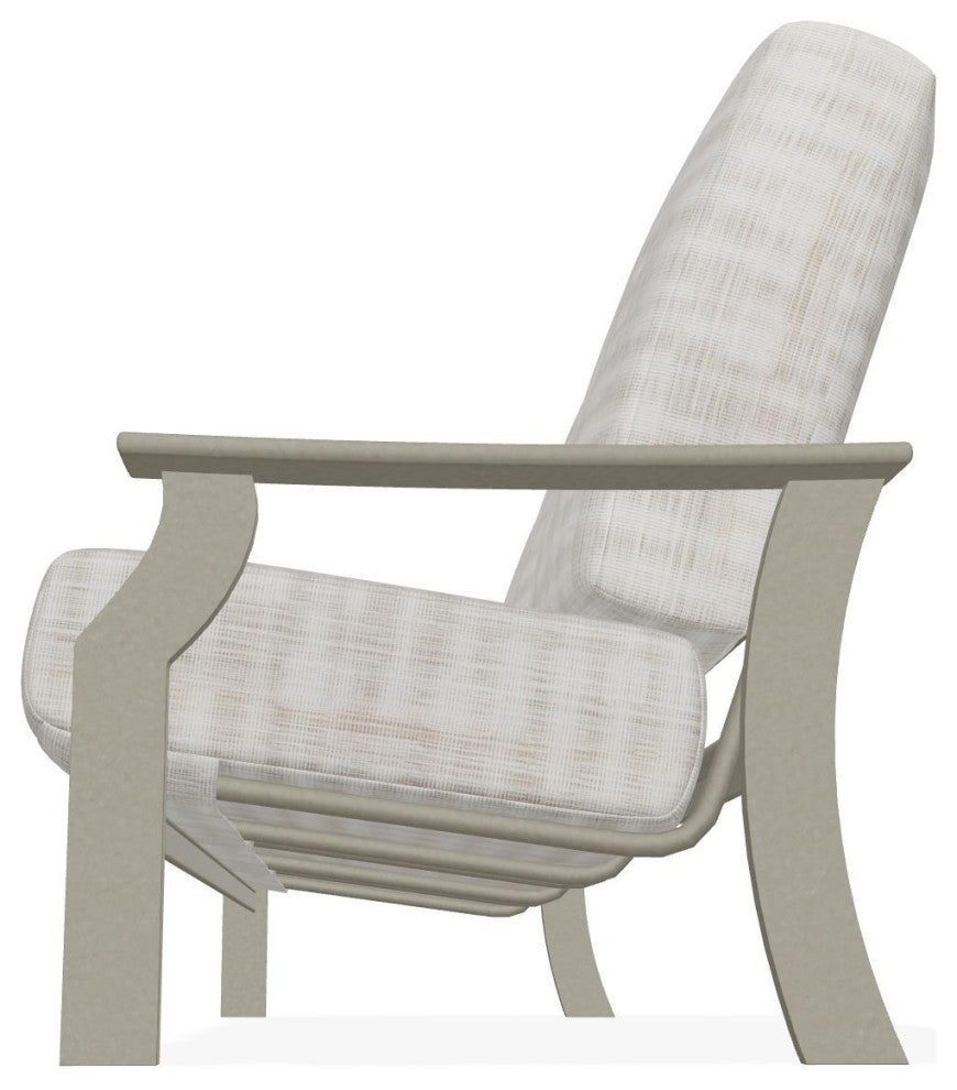 St. Catherine Deep Seat 3-Seat Outdoor Sofa, Illusion Plaid Birch/Storm