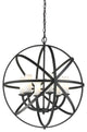 Aranya 6 Light Pendant in Bronze