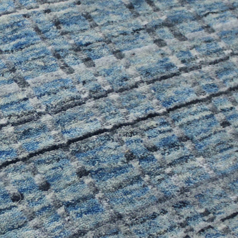 Paradise Area Rug, Blue, 3' x 5', Geometric