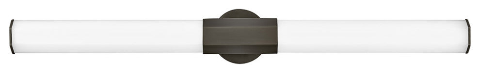 Hinkley Facet Bathroom Vanity Light, Black Oxide, 40"