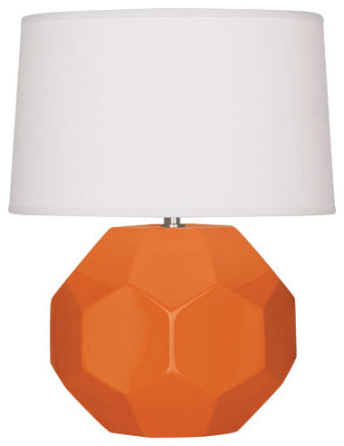 Franklin Table Lamp, Pumpkin