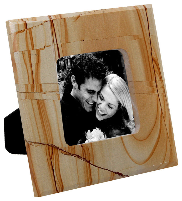 Venus Collection Teak Stone 3x3 Frame
