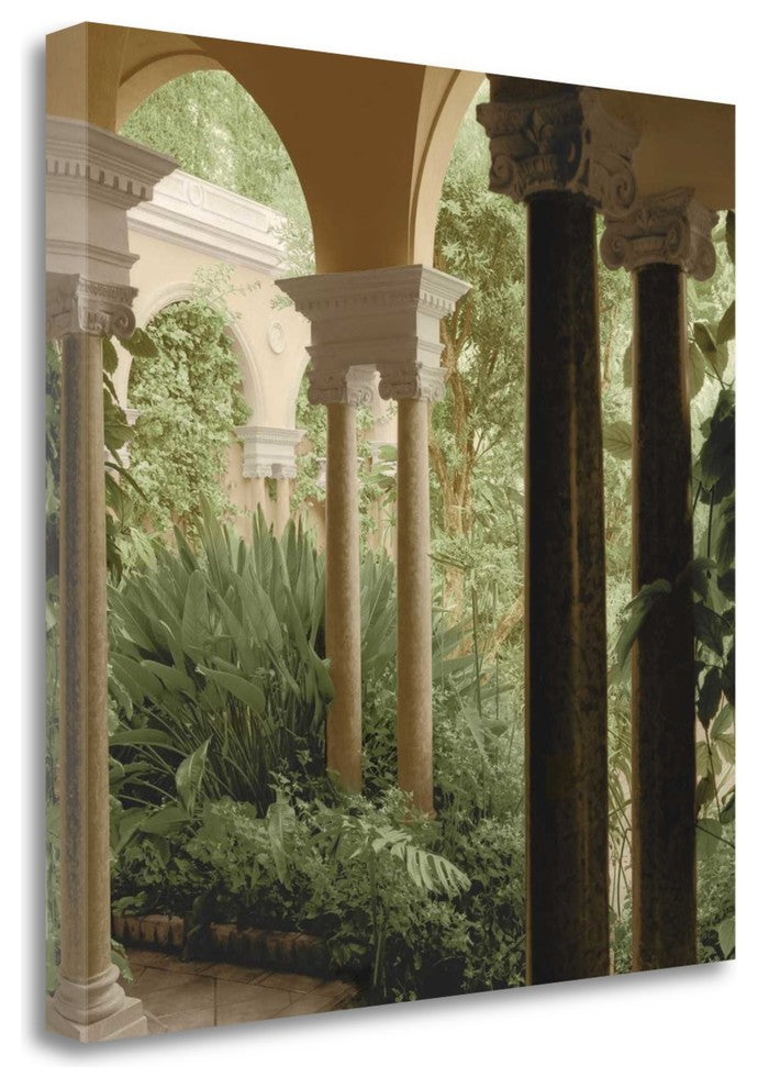 "Jardin Portique No. 2" By Alan Blaustein, Giclee Print on Gallery Wrap Canvas