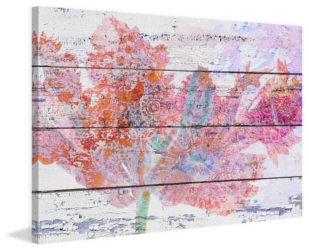 "Floral Vintage" Painting Print on Canvas by Irena Orlov