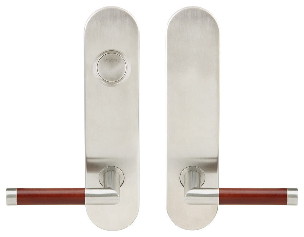 Cabernet Lever, Tubular Dummy Entry With Dummy Cylinder, Left Hand