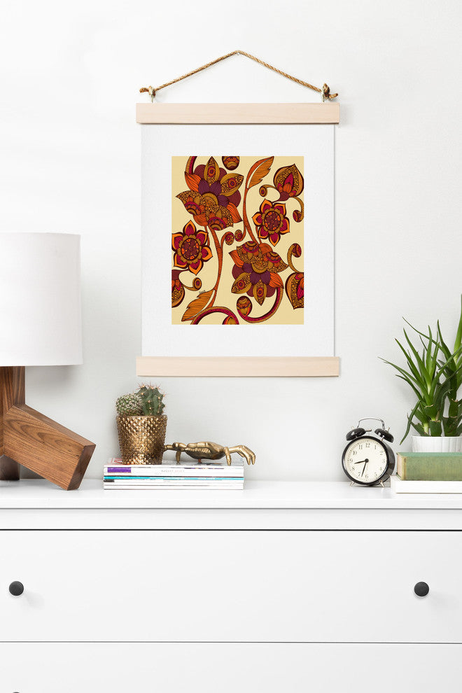 Deny Designs Valentina Ramos Boho Flowers Art Print