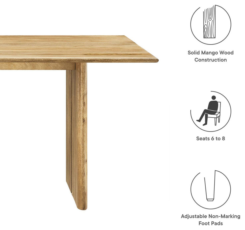 MODWAY Amistad 72" Dining Table