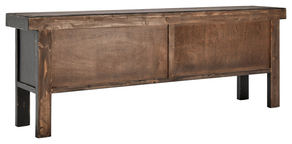 Lahey 11-Drawer Console Table by Kosas Home, Black