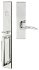 Air-Stream Lever, Mortise Dummy Handleset, Right Hand, Polished Stainless Steel