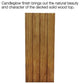 Leick Furniture Bin Pull Narrow Wood End Table in Candleglow Brown Finish