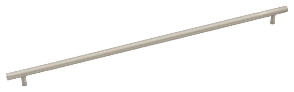 Cosmas 425-480-H-SS Stainless Steel Cabinet Euro Style Bar Pull, Set of 25