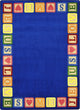 Kid Essentials Rug, Blocks of Love, 5'4"x7'8"