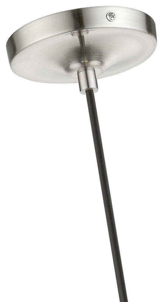 Avondale 1 Light Brushed Nickel Mini Pendant