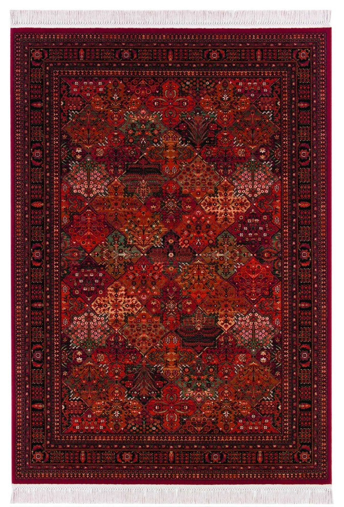 Couristan Kashimar Imperial Baktiari Area Rug, Antique Red, 9'10" x 14'1"
