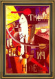 Kazimir Malevich Englishman in Moscow - 18" x 27" Framed Premium Canvas Print