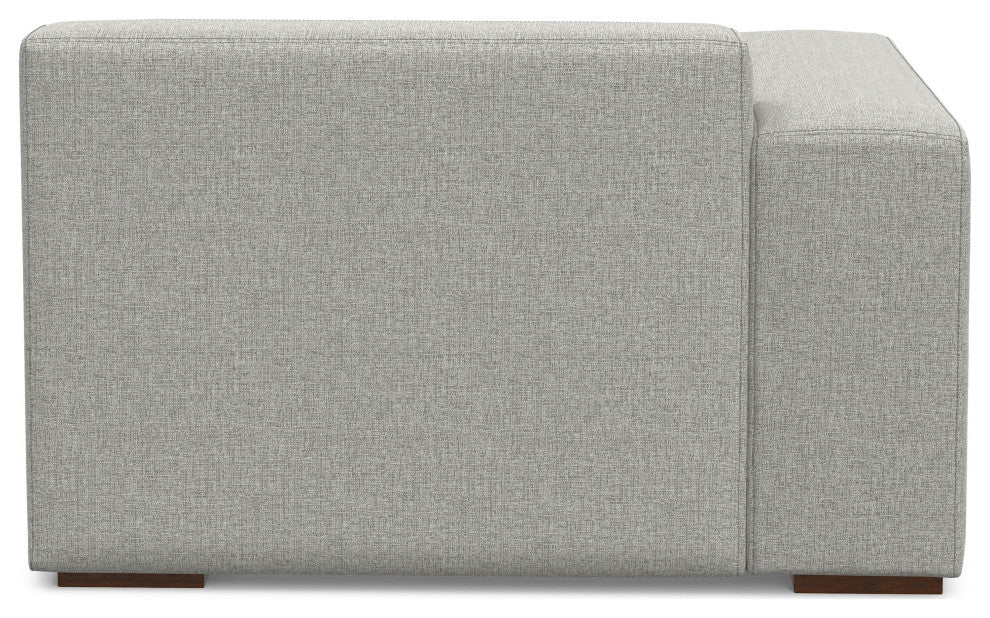 Rex Left-Arm Sofa Module in Tightly Woven Performance Fabric