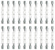Sunlite 20-Pack Clear Double Ended T3 Bulb, RSC, 150W, 120V, 1500 Hrs, Dimmable