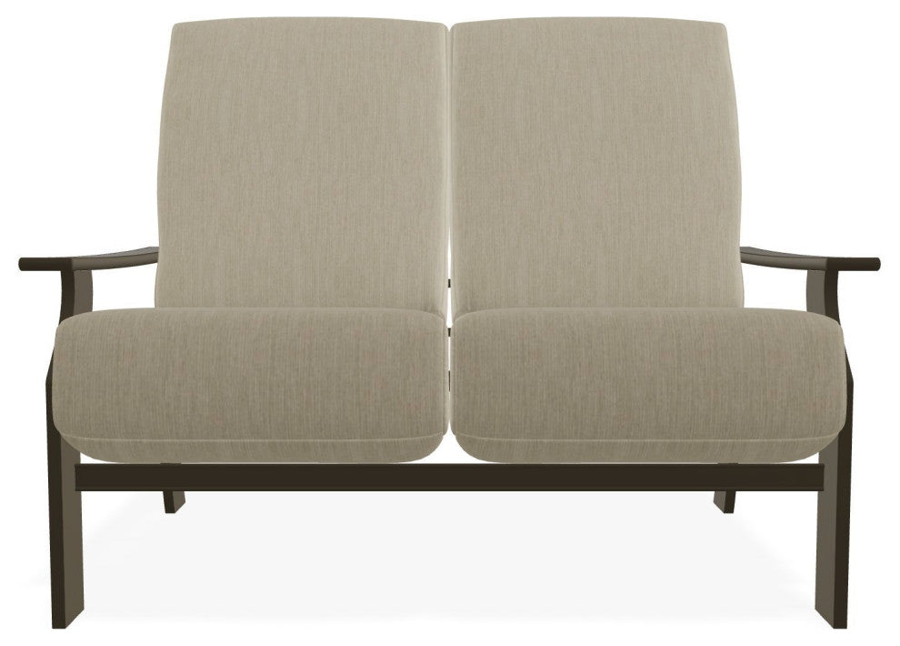 St. Catherine Deep Seat Outdoor Loveseat, Huskie/Beachwood