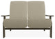 St. Catherine Deep Seat Outdoor Loveseat, Huskie/Beachwood