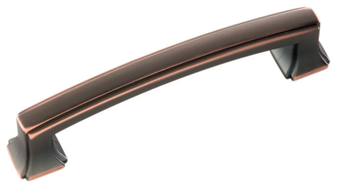 Belwith Hickory 96mm Bridges Oil-Rubbed Bronze Cabinet Pull P3232-OBH Hardware