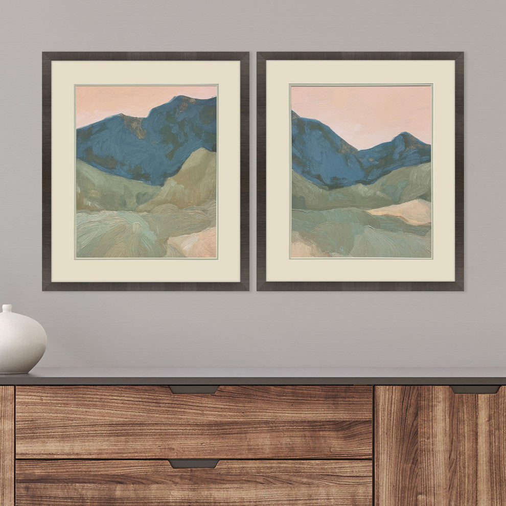Saddle Mountain Framed Art, 2-Piece Set
