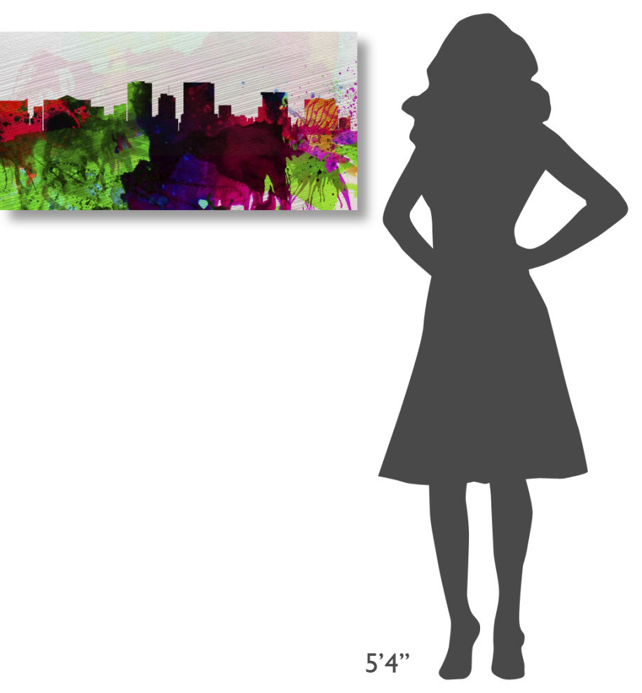 "El Paseo City Skyline" Fine Art Print