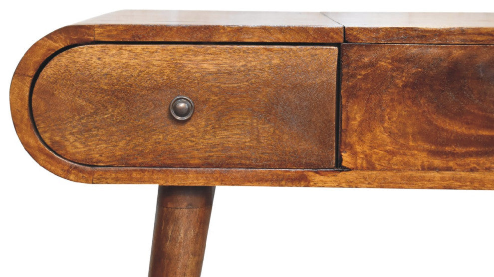 Chestnut Mirror Dressing Table