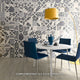 Twenties Ceramic Floor and Wall Tile, Circle