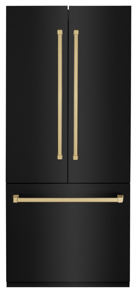 ZLINE Refrigerator With Internal Water, Black Stainless RBIV-BS-36-CB