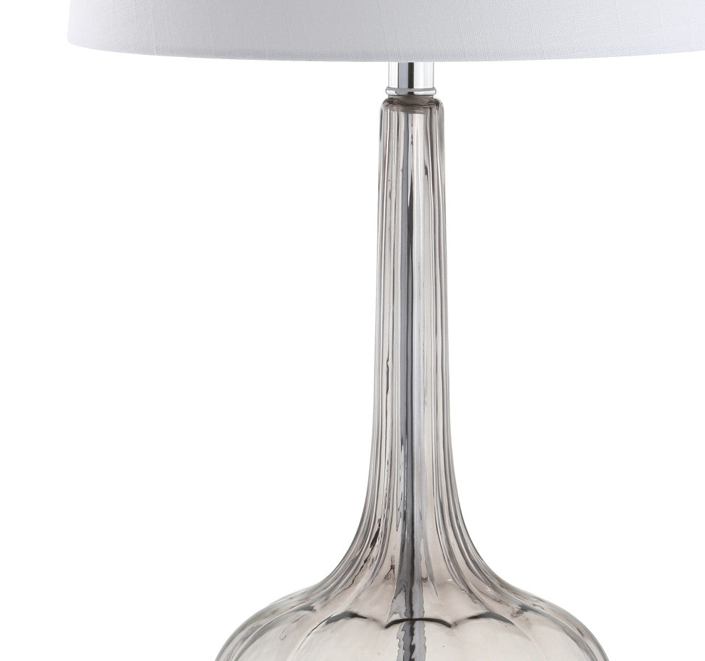 Bette 28.5" Glass Teardrop Table Lamp, Set of 2