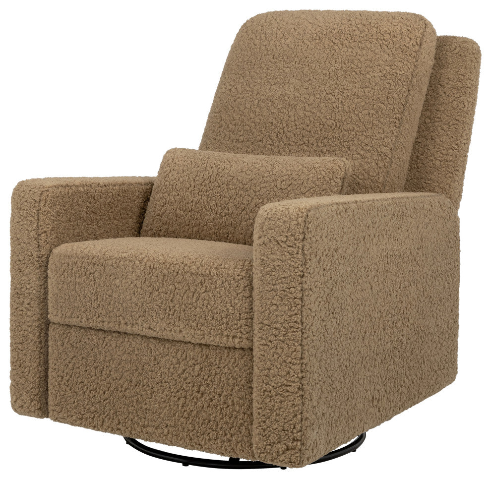 Sigi Recliner and Swivel Glider, Shearling, Cortado Shearling