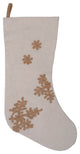 Vickerman Qtx17402 Decorative 8"X19" Falling Flakes Christmas Stocking