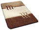 Bamboo Beige Modern Non Slip Washable Bathroom Rug, Fiesta, Medium