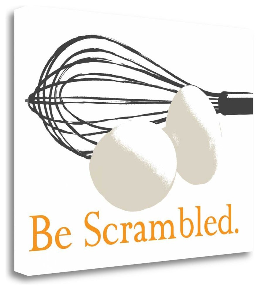 "Be Scrambled" By Tenisha Proctor, Giclee Print on Gallery Wrap Canvas