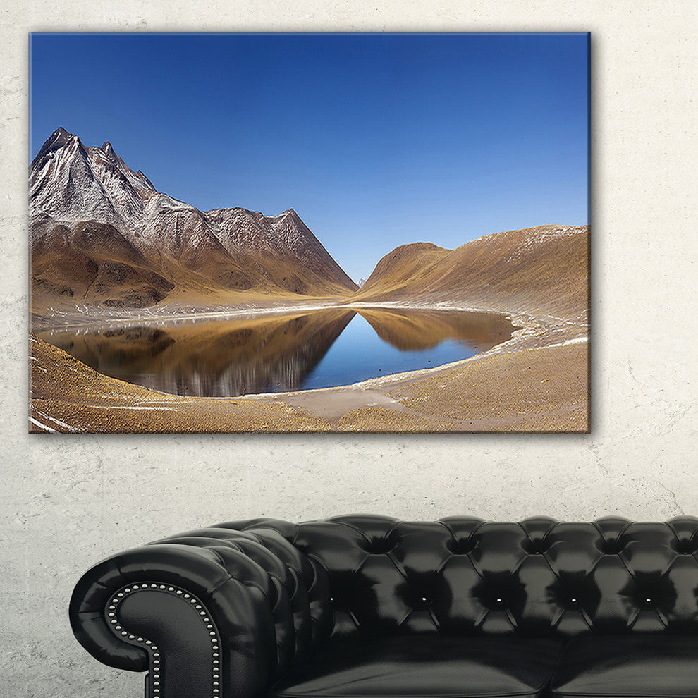 "Miniques Lagoon North of Chile" Seashore Wall Art, 40"x30"