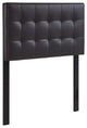 Modway Bedroom Lily Twin Vinyl Headboard, Brown