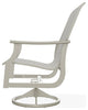 St. Catherine Sling Outdoor Swivel Rocker, Harbor/Storm