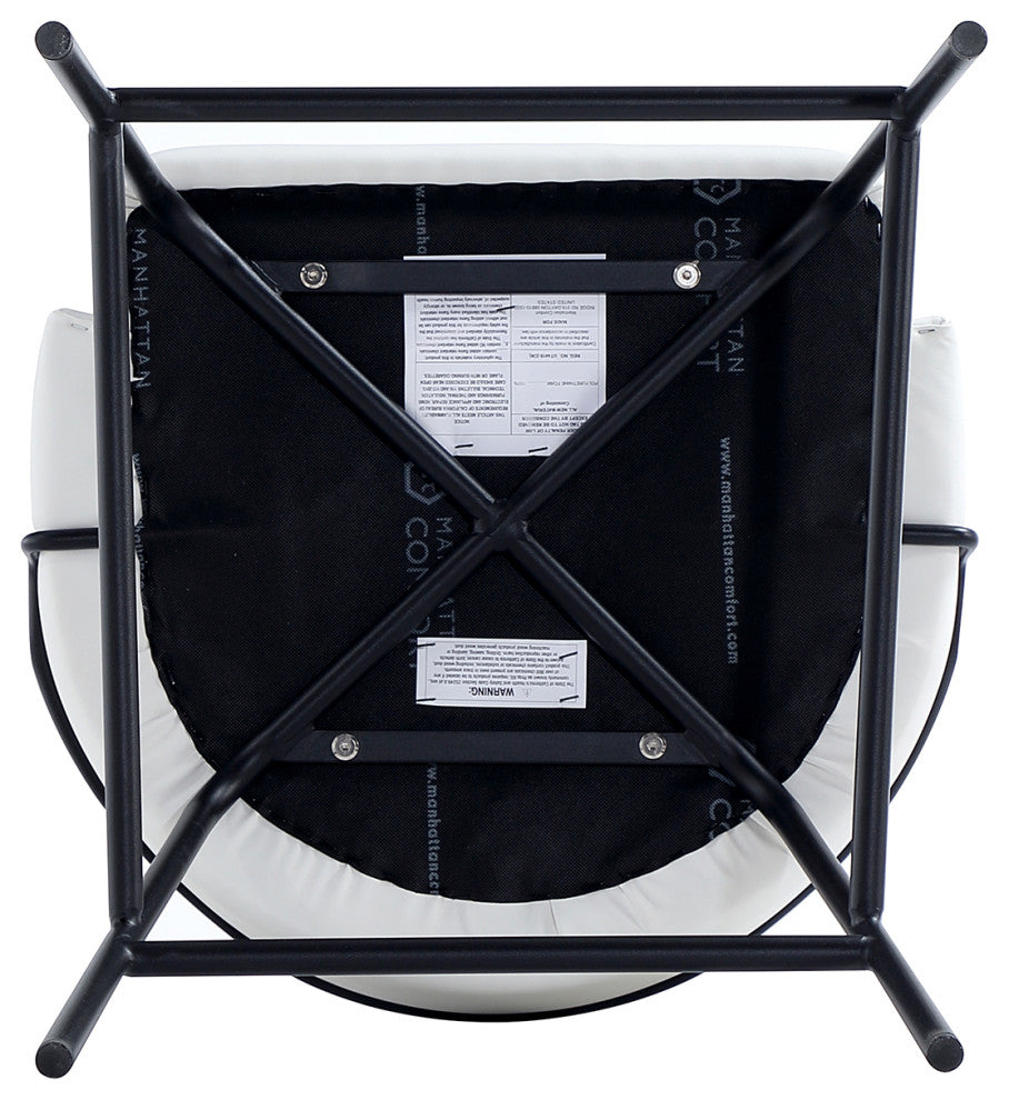 Manhattan Comfort Gracie Counter Stool, Set of 3