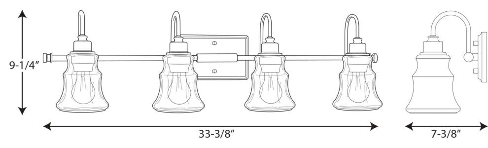 Litchfield 4-Light Bath