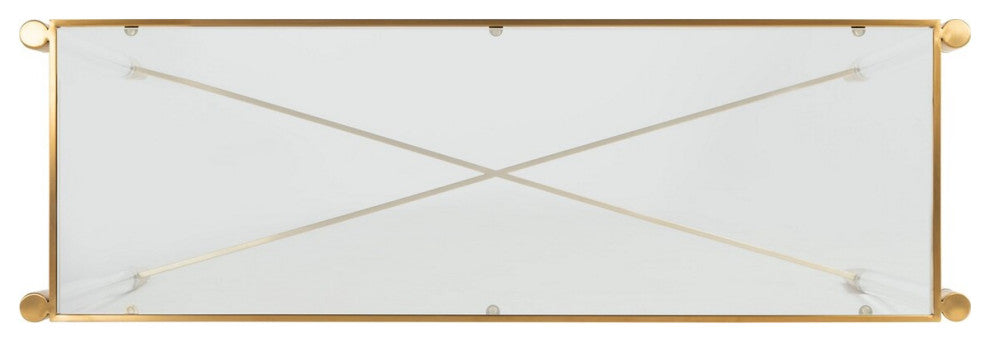 Safavieh Couture Kyla Acrylic Console Table Gold