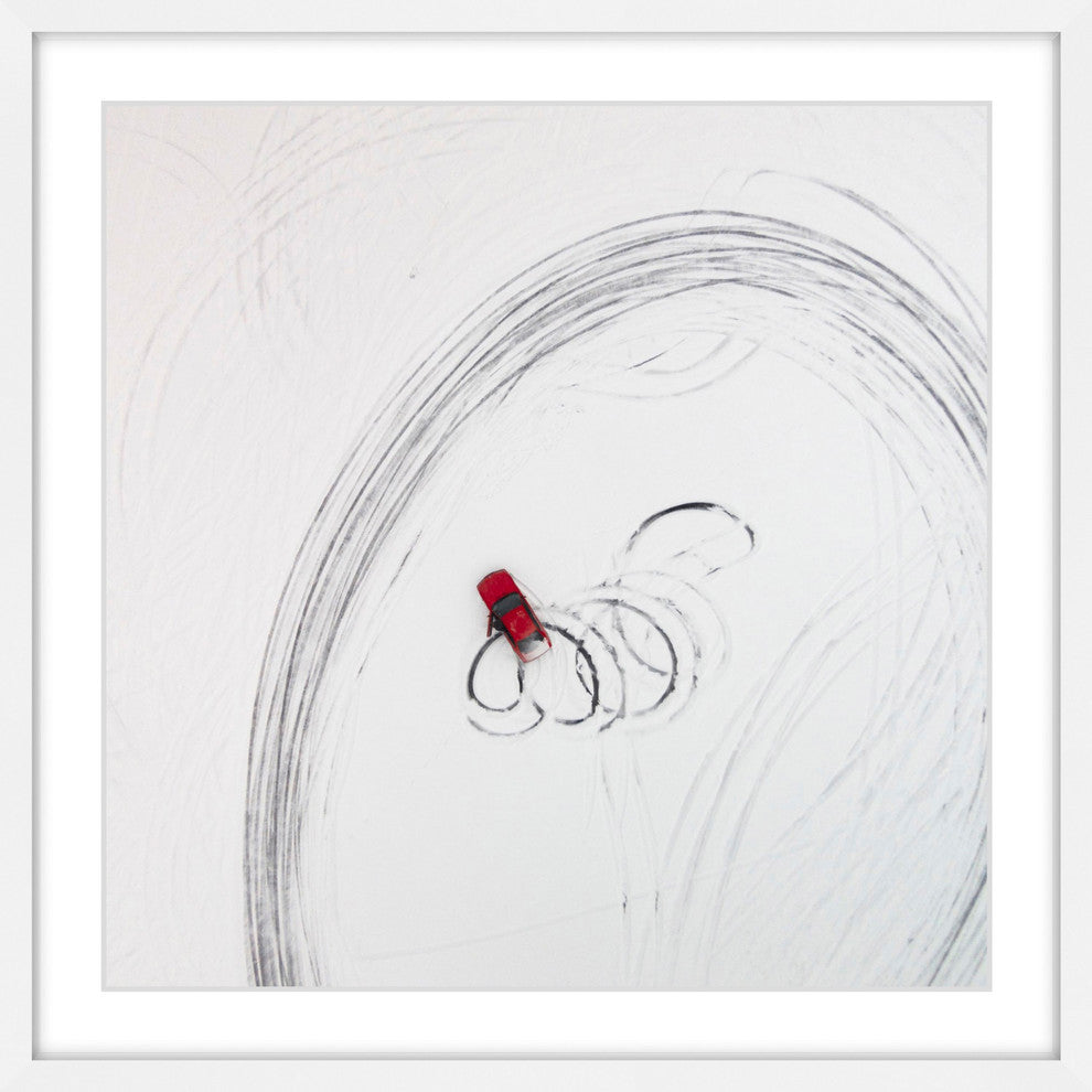 "Snow Donuts" Framed Print by Karolis Janulis