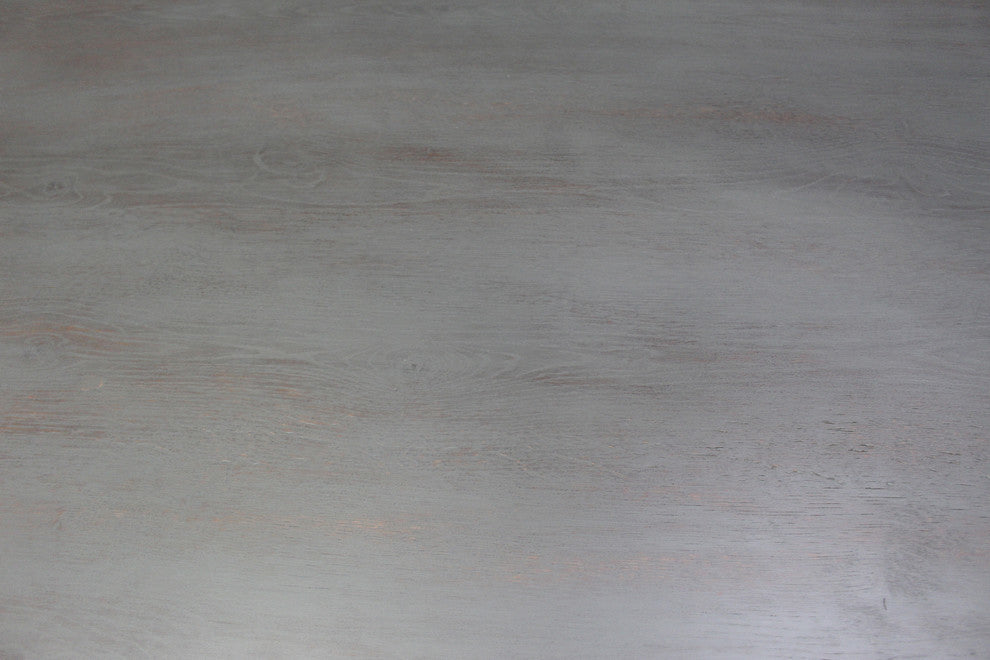 Luxembourg Rectangular Dining Table, Rustic Gray