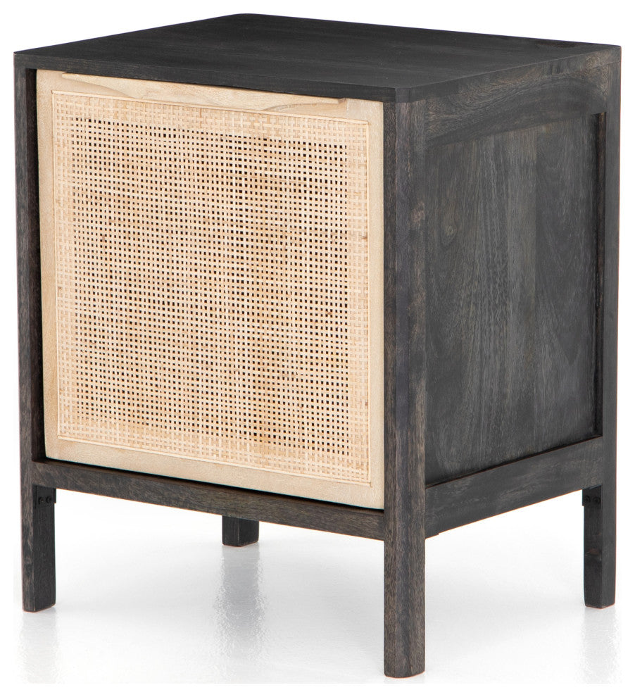 Sydney Right Nightstand, Black Wash