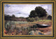 Frank Duveneck Polling Landscape Framed Premium Canvas Print, 18"x27"