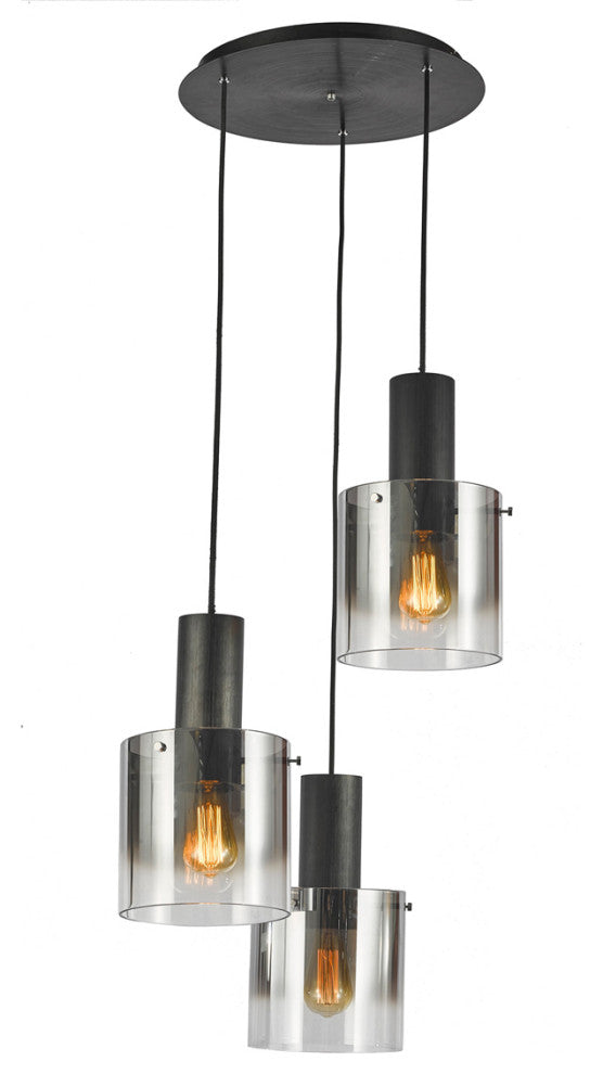 Henley AC11523SM Pendant, Satin Black