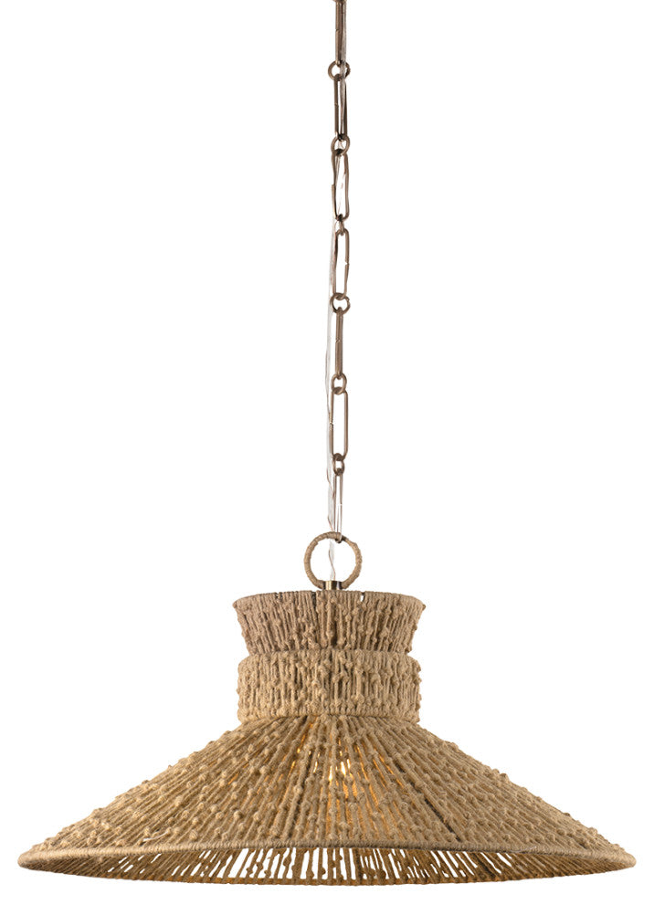 Troy Lighting Raphael Pendant Patina Brass, 26"Lx26"Wx14.25"H