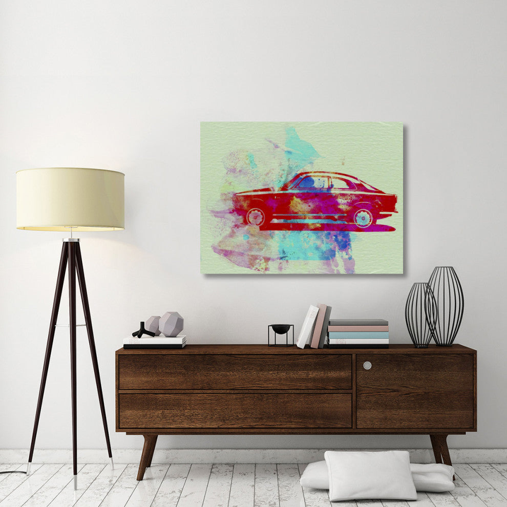 "Alfa Romeo Watercolor 2" Fine Art Print